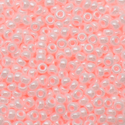 miyuki rocailles 11/0 - luster opaque light pink (427) | 10gr