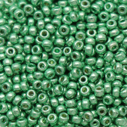 miyuki rocailles 11/0 - duracoat galvanized mint (4214) | 10gr