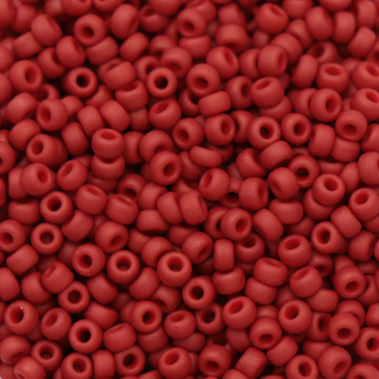 miyuki rocailles 11/0 - matte metallic dark maroon (2040) | 10gr