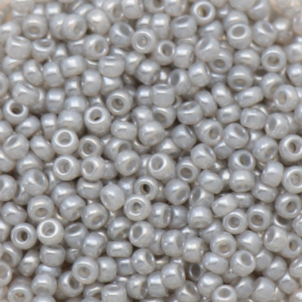 miyuki rocailles 11/0 - ceylon silver grey (526) | 10gr