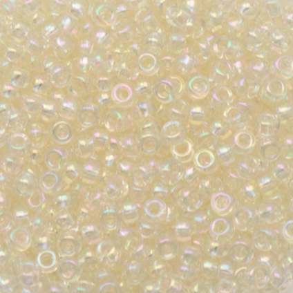 miyuki rocailles 11/0 - crystal ivory gold luster (2442) | 10gr