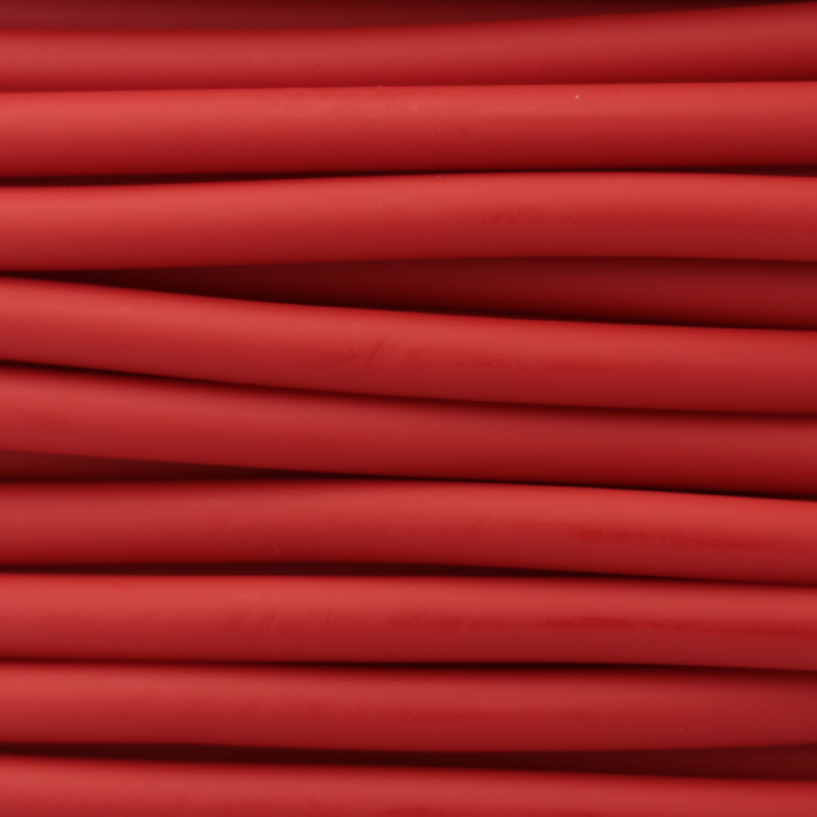 red hollow rubber cord 4mm | 1mt