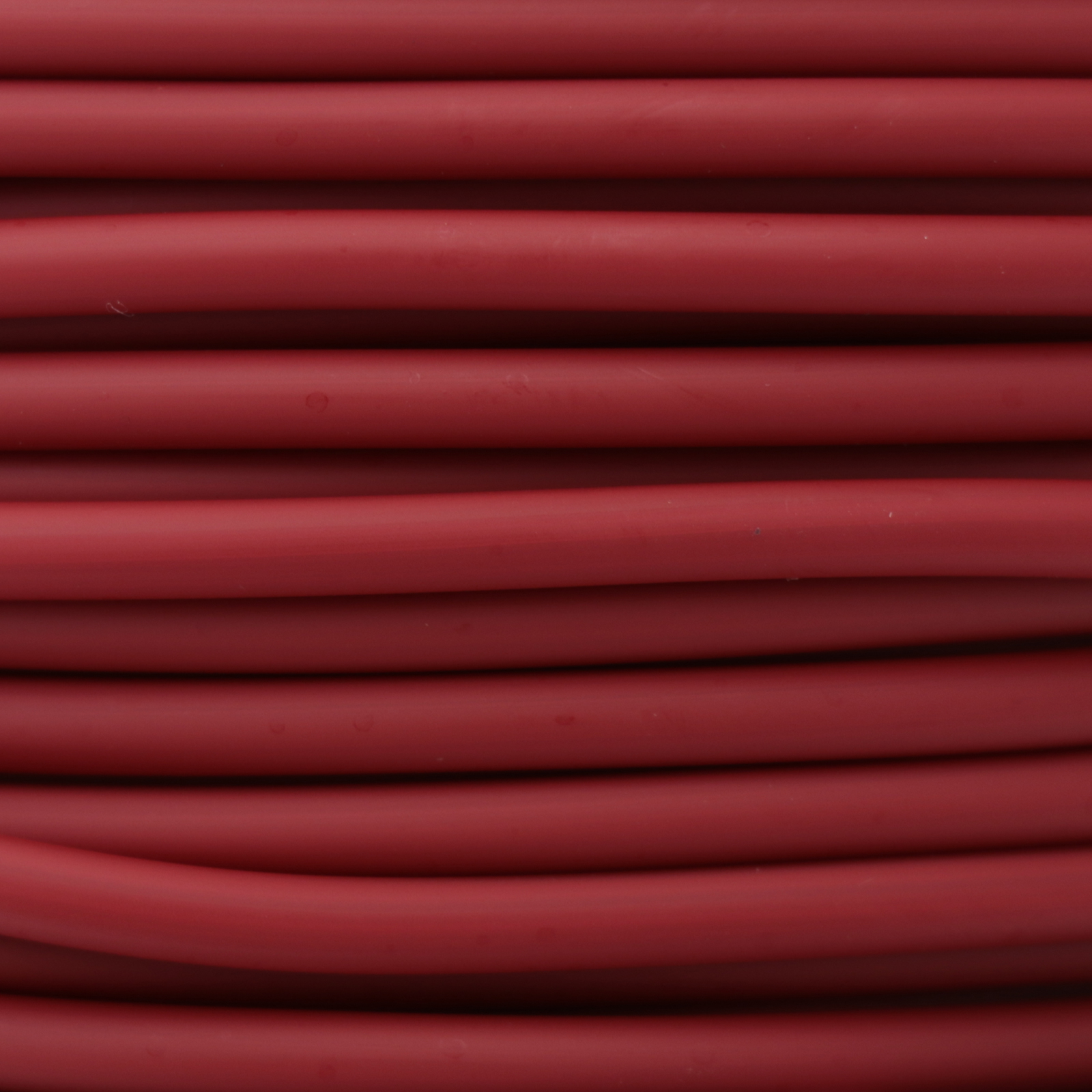 dark red hollow rubber cord 4mm | 1mt