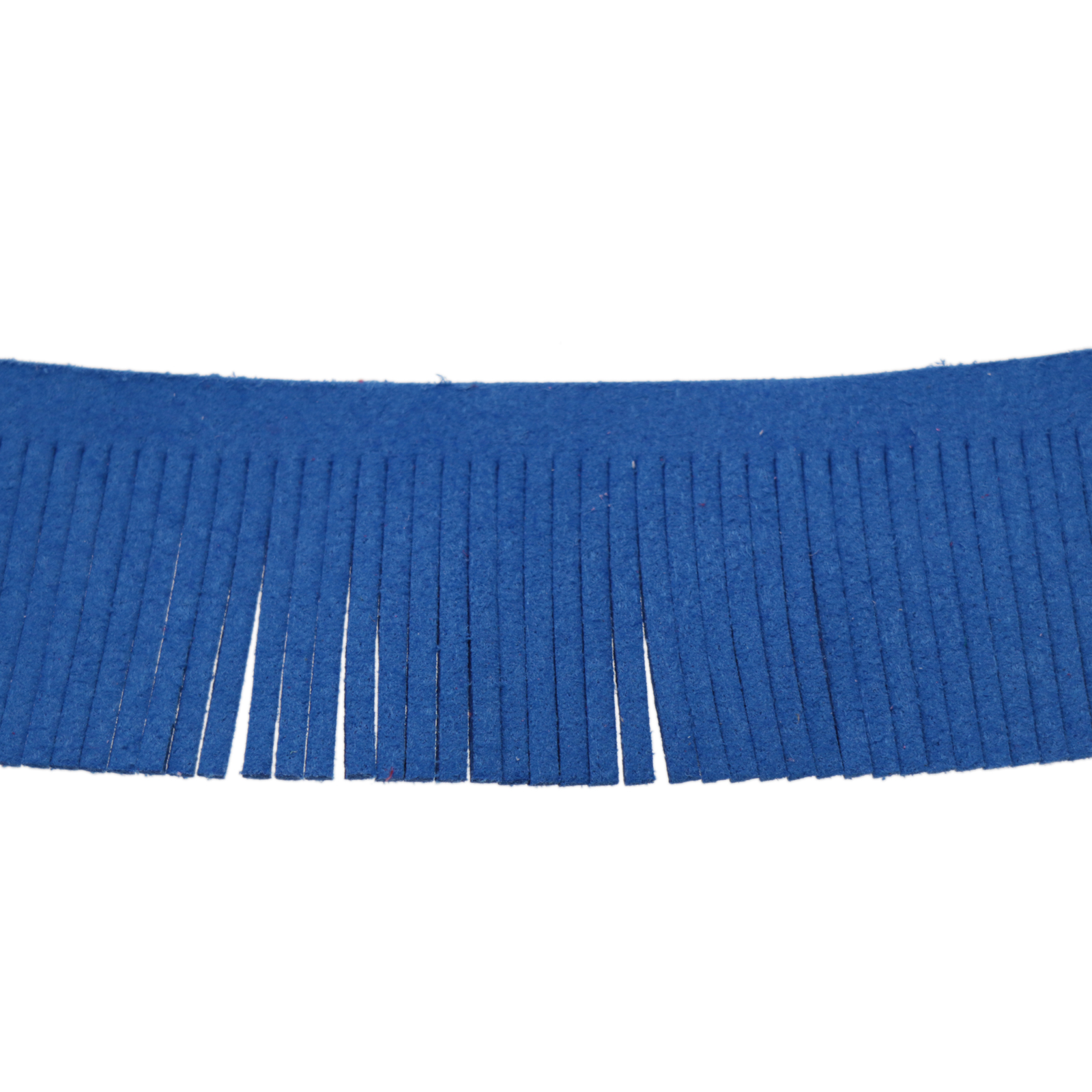 micro fiber suede trim - blue 28mm - lenght 1,60mt aprox | 1pc