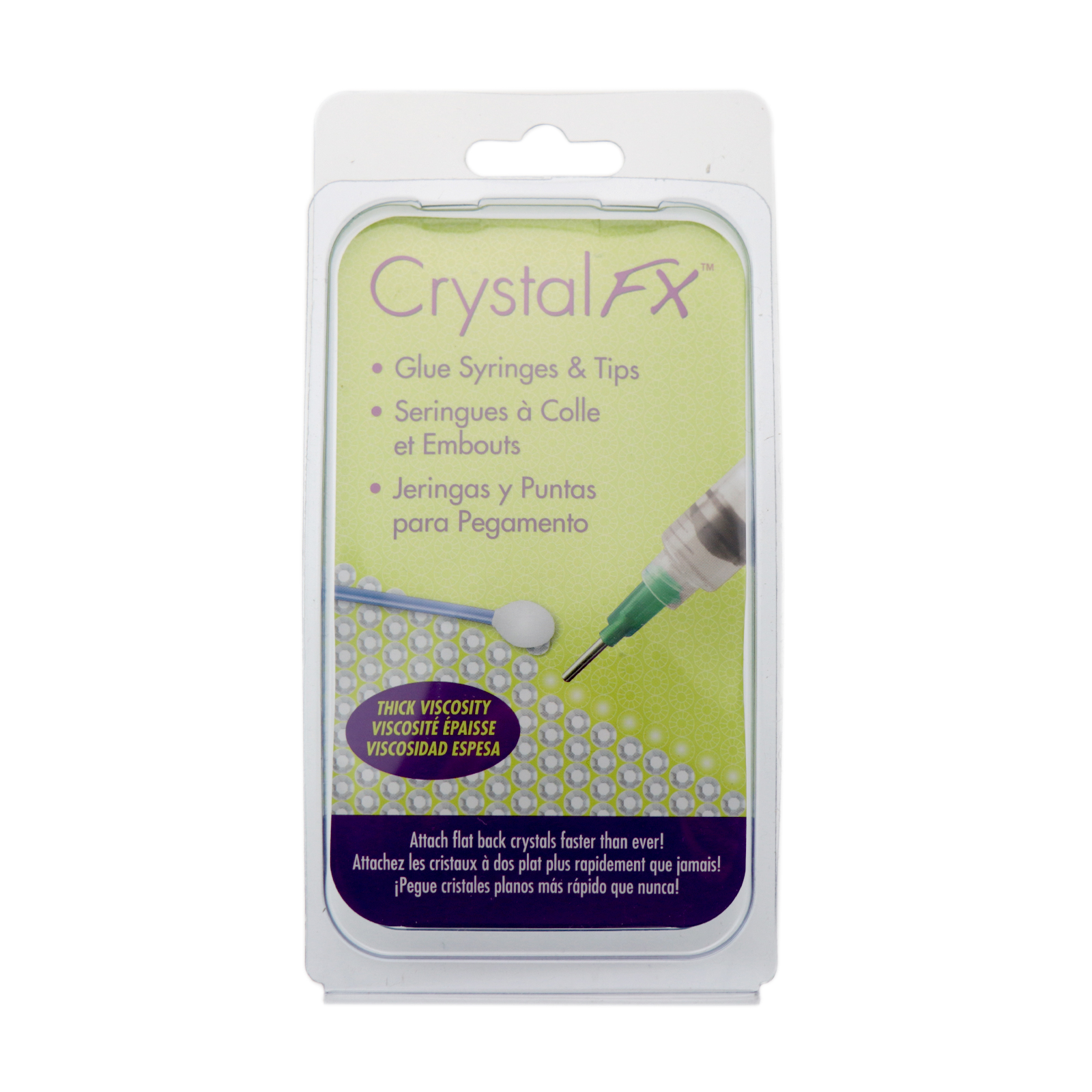 crystal fx glue syringes - 4pcs set | 1pc