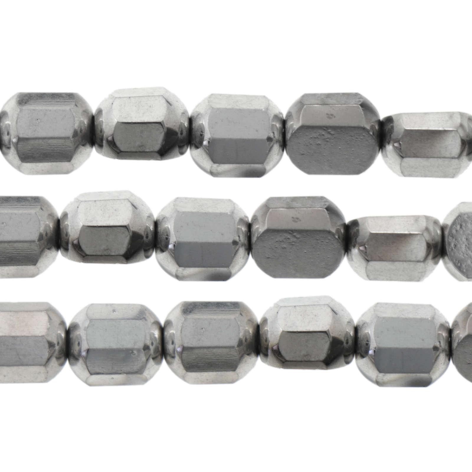 cathedral dome beads silver 8mm | 10pc