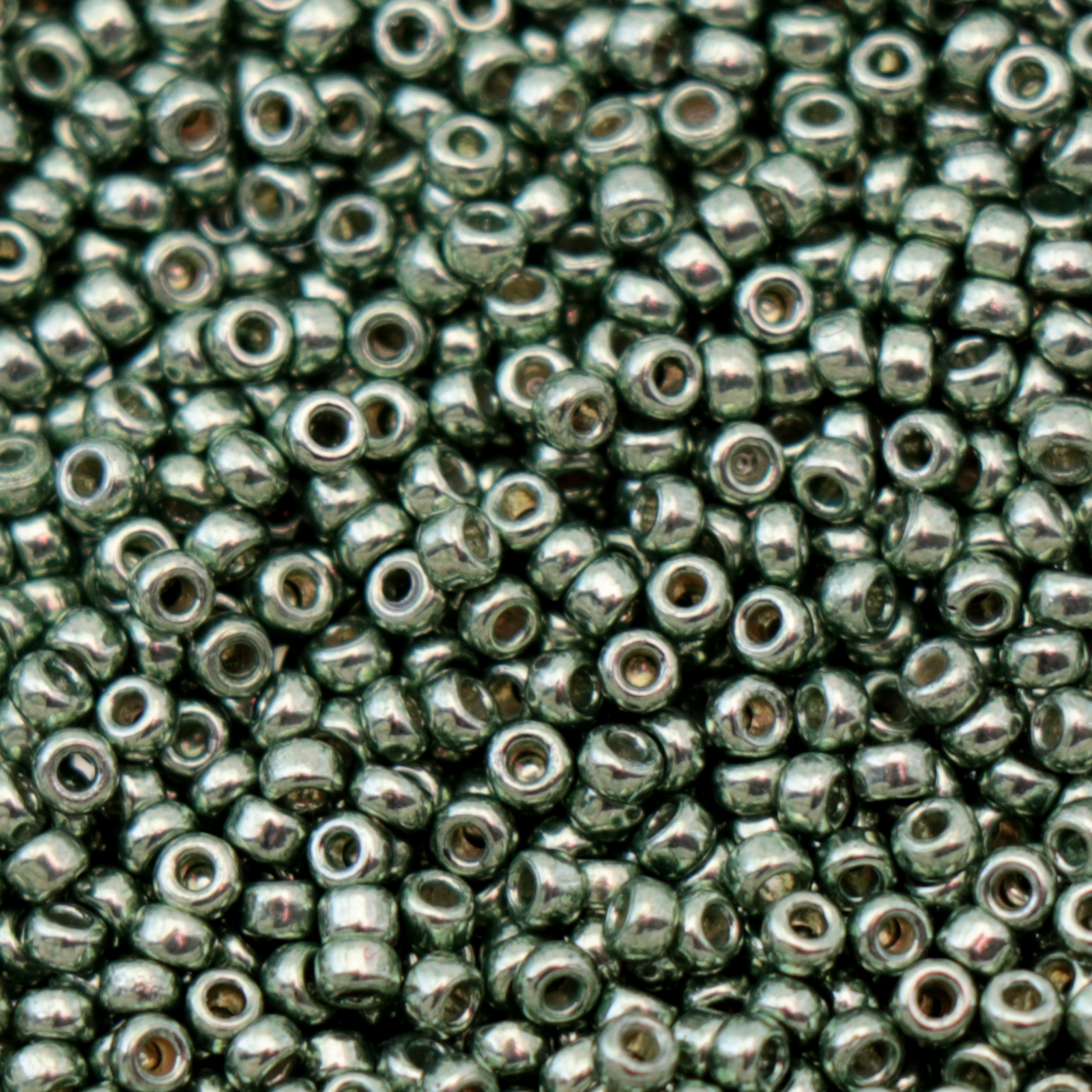 miyuki rocailles 15/0 - duracoat galvanized sea green (4215) | 10gr