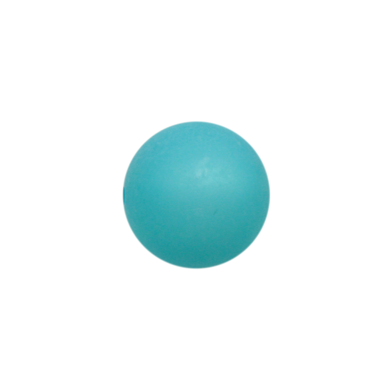 perle polaris frosted - runde hellblau 6mm | 10st