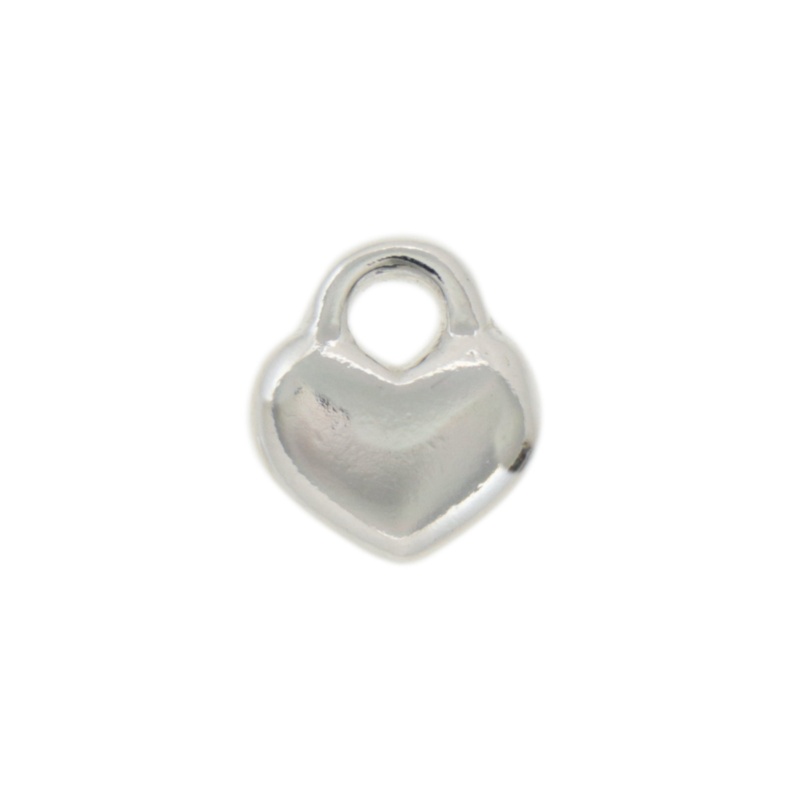 sterling silver star charm 9x8mm | 1pc