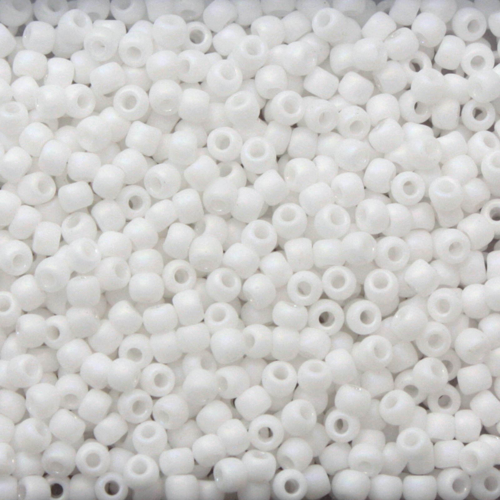 saatperlen toho 11/0 matte opaque white (761) | 10gr