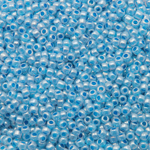 rocaille toho seed beads 11/0 ceylon denim blue (917) | 10gr