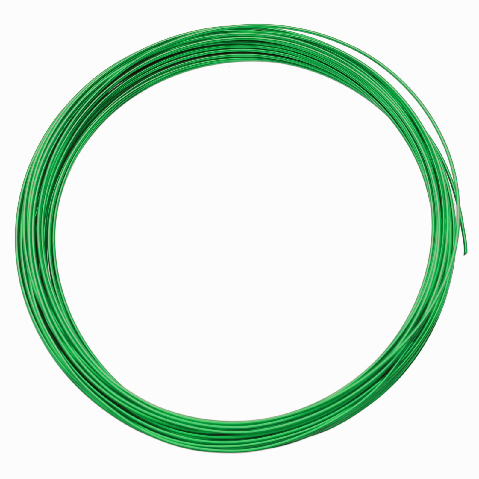 aluminium-draht grün - durchmesser 1mm - spule 12mt | 1st