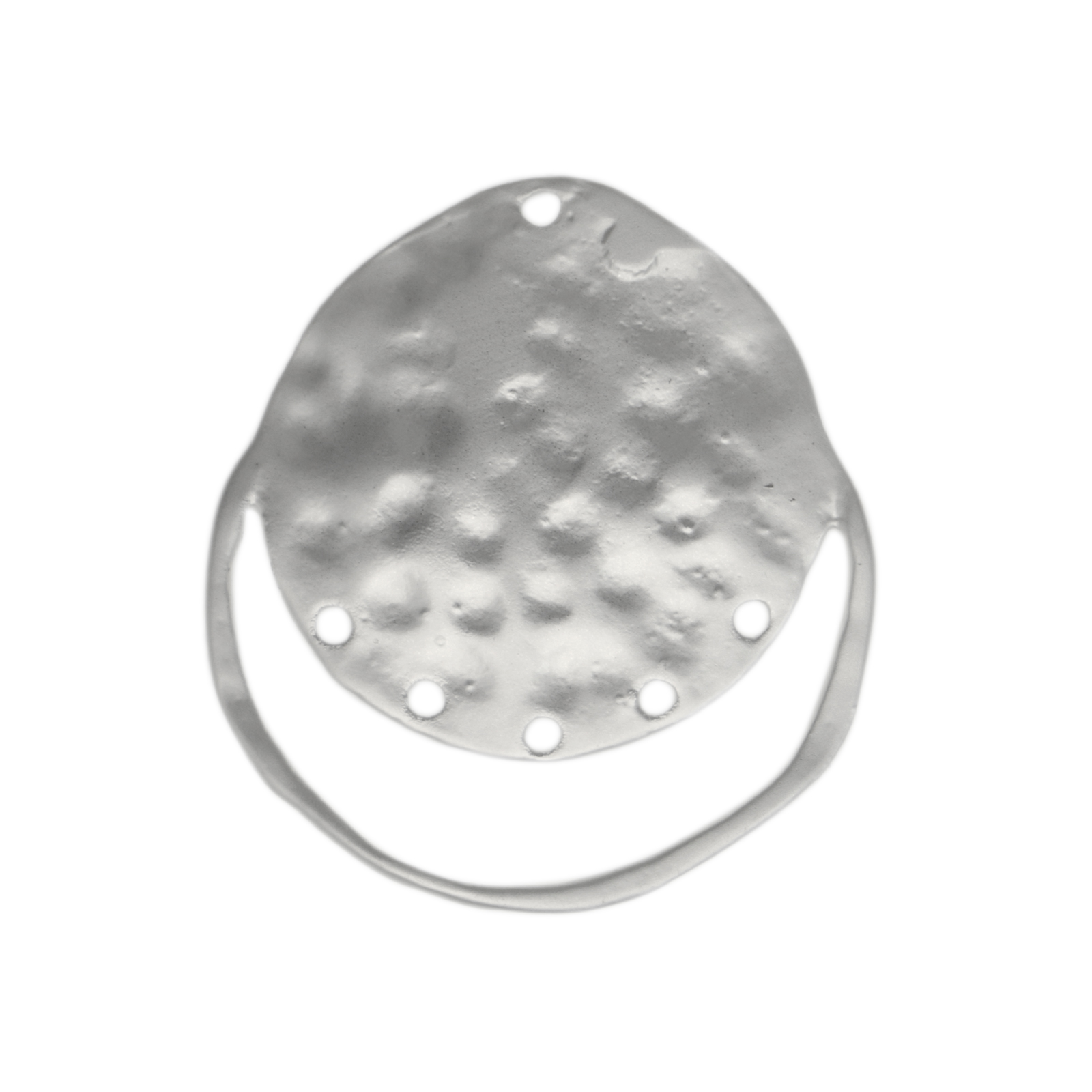 chandelier romance edition matte silver scheibe 25x22mm | 2st