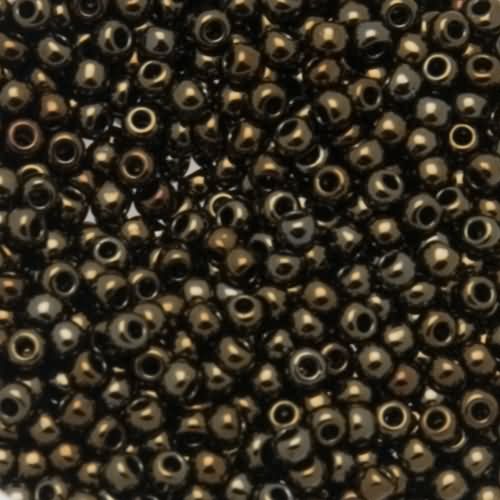 saatperlen toho 11/0 metallic iris brown (83) | 10gr