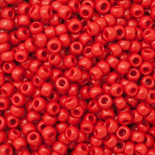 saatperlen toho 8/0 opaque cherry (45a) | 10gr