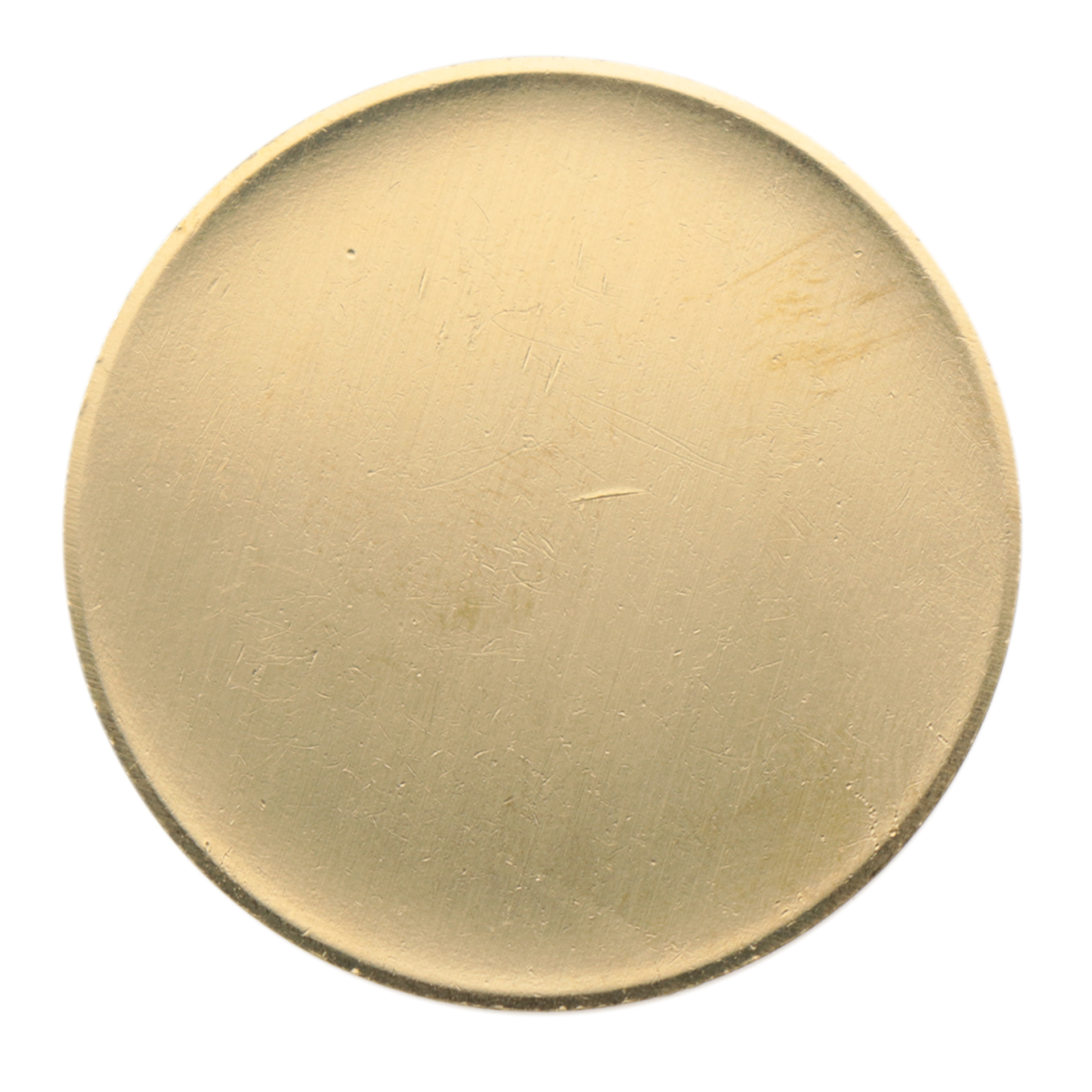 premium blanks rund messing 38mm | 1st