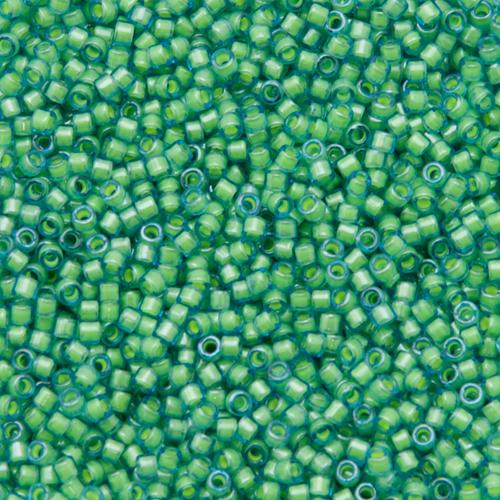 miyuki delica 11/0 - luminous mermaid green | 8gr