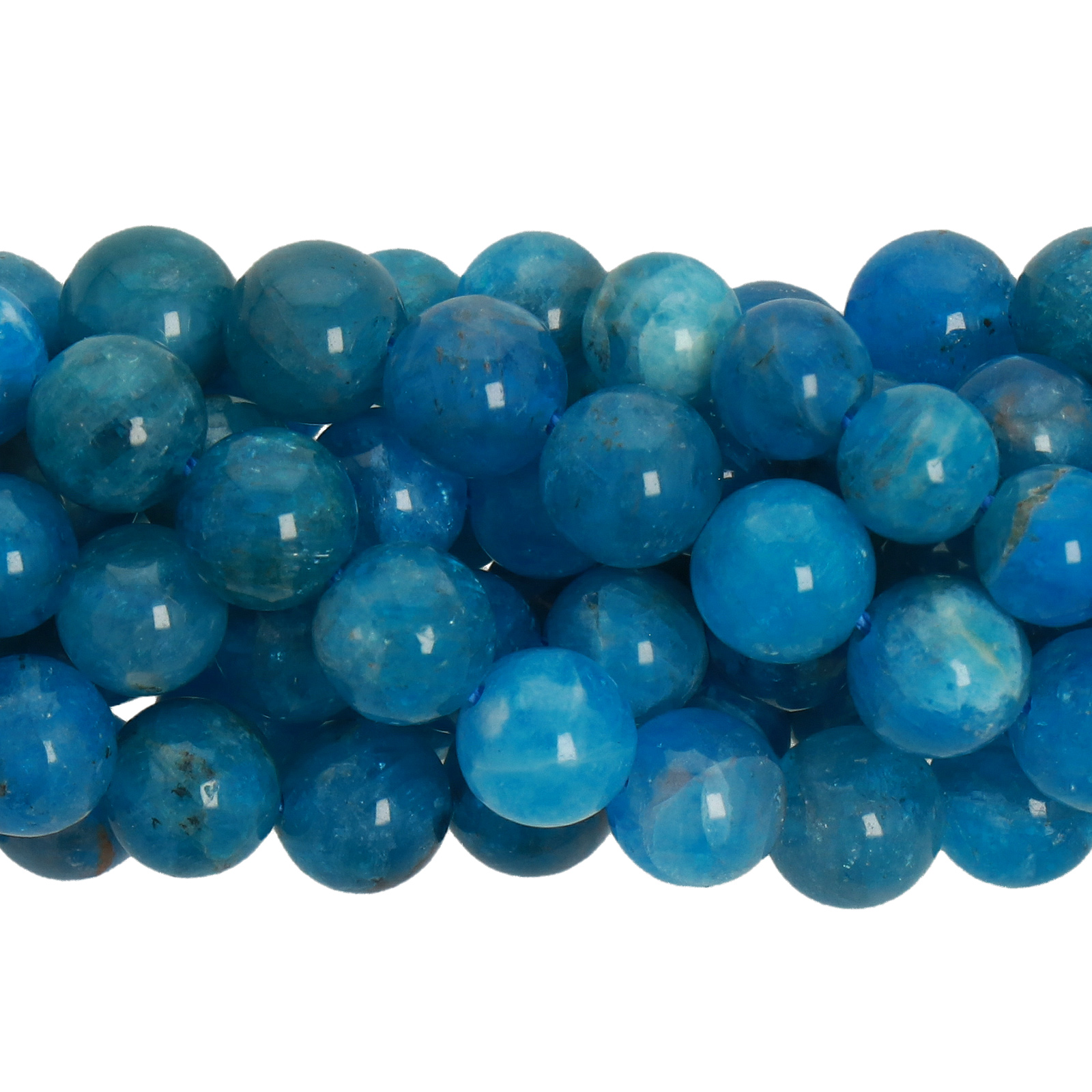 apatite smooth round 6mm | 15/16-inch strand