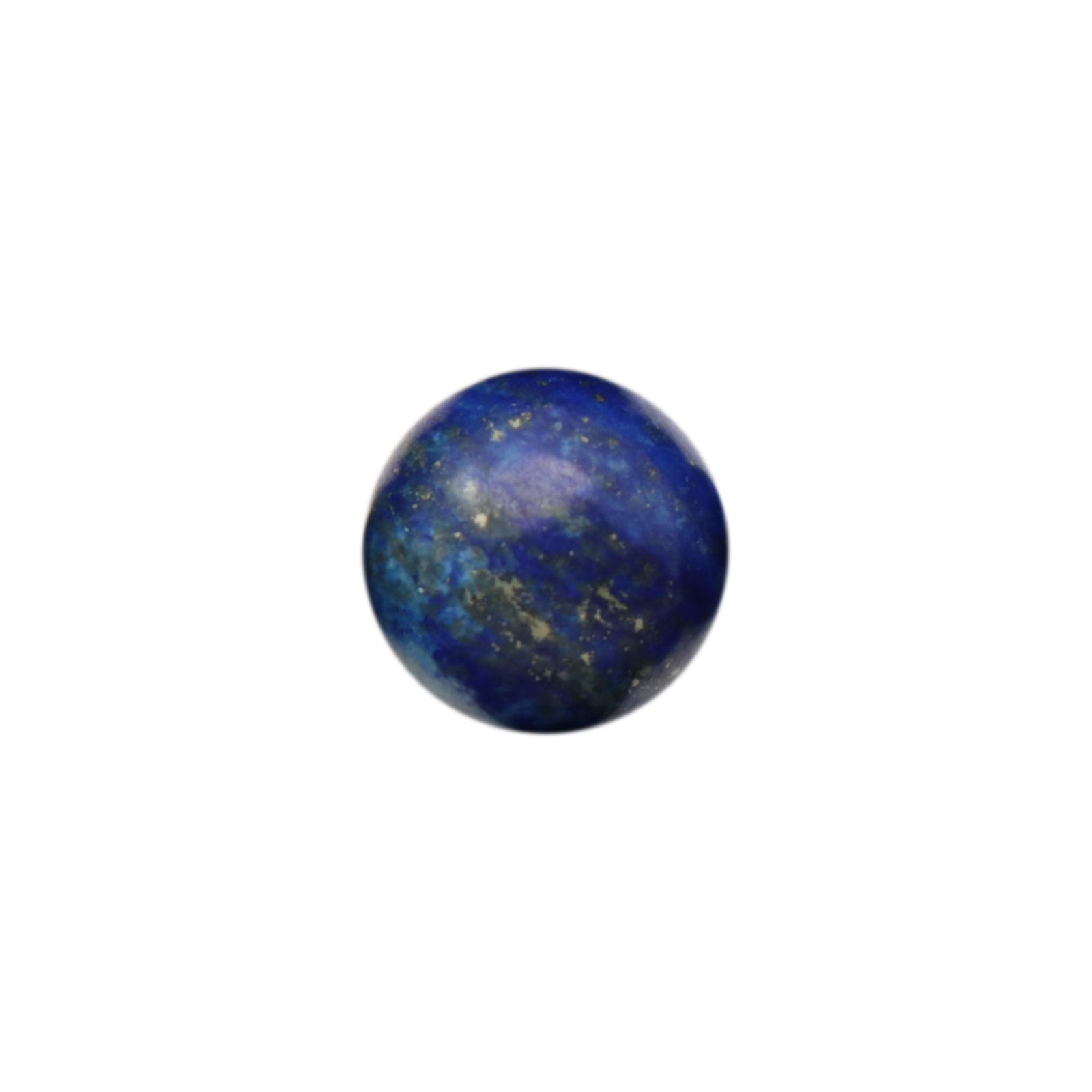 dyed lapis cabochon smooth round 10mm | 2pc