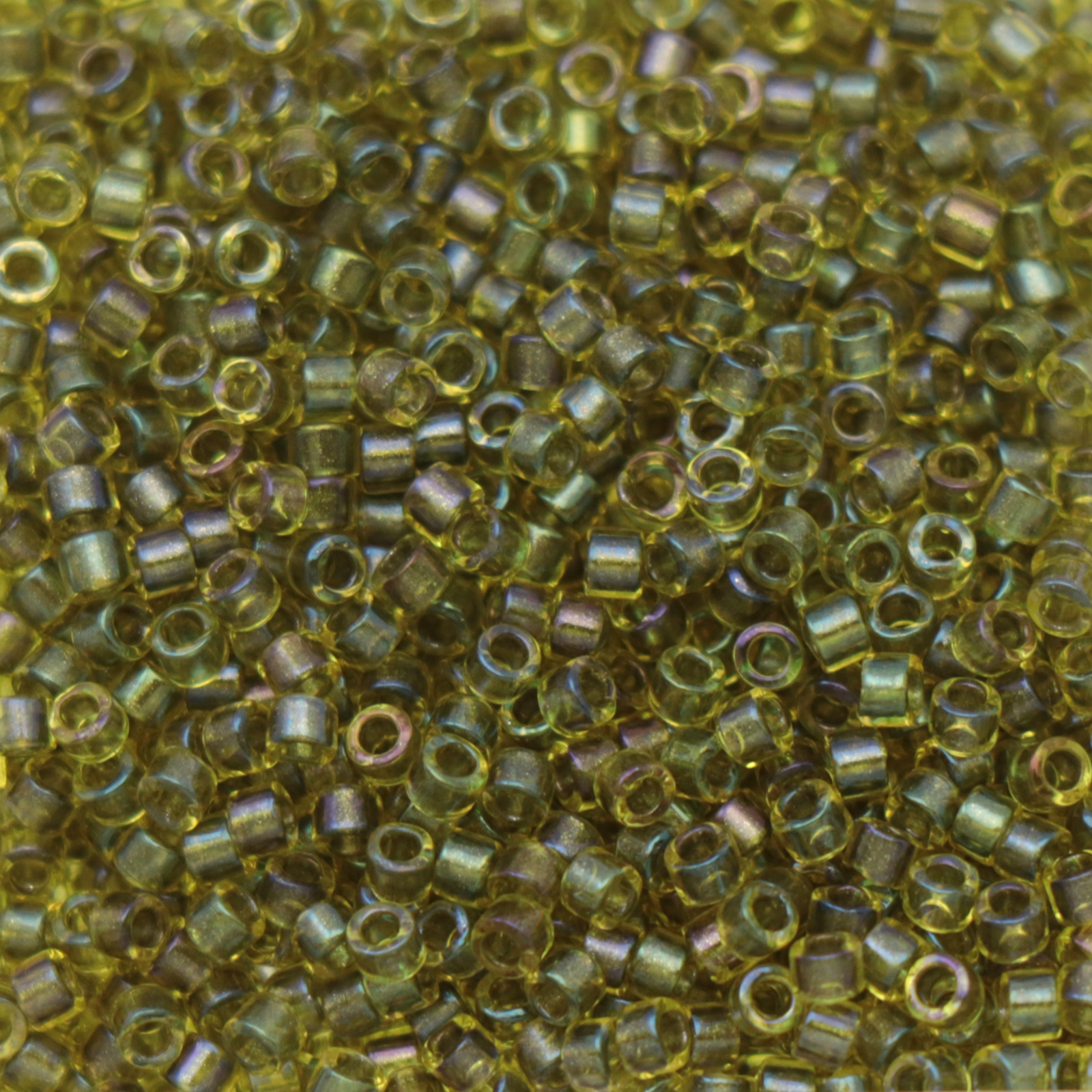miyuki delica 11/0 - fancy lined olive | 8gr