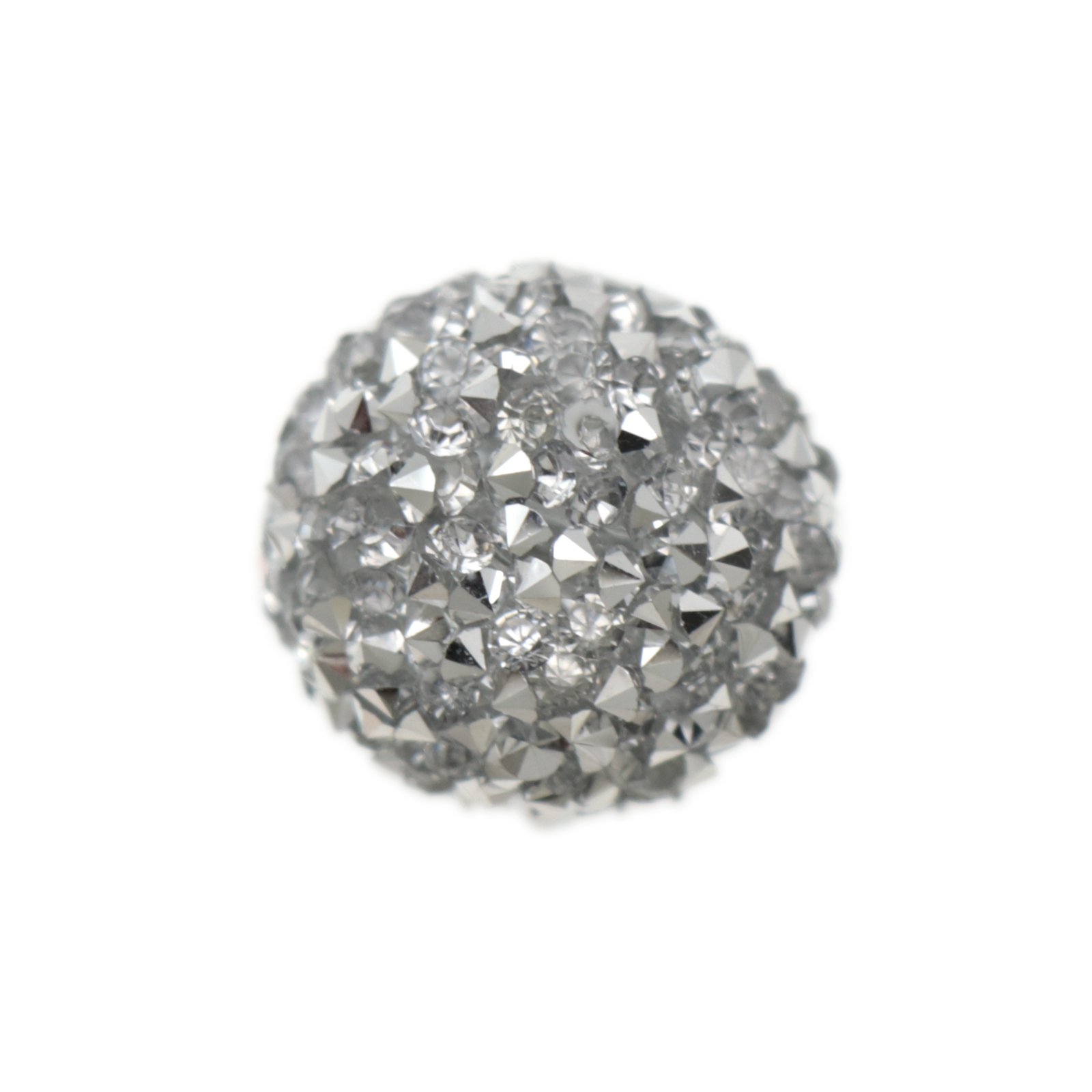 silver strass ball 16mm | 1pc