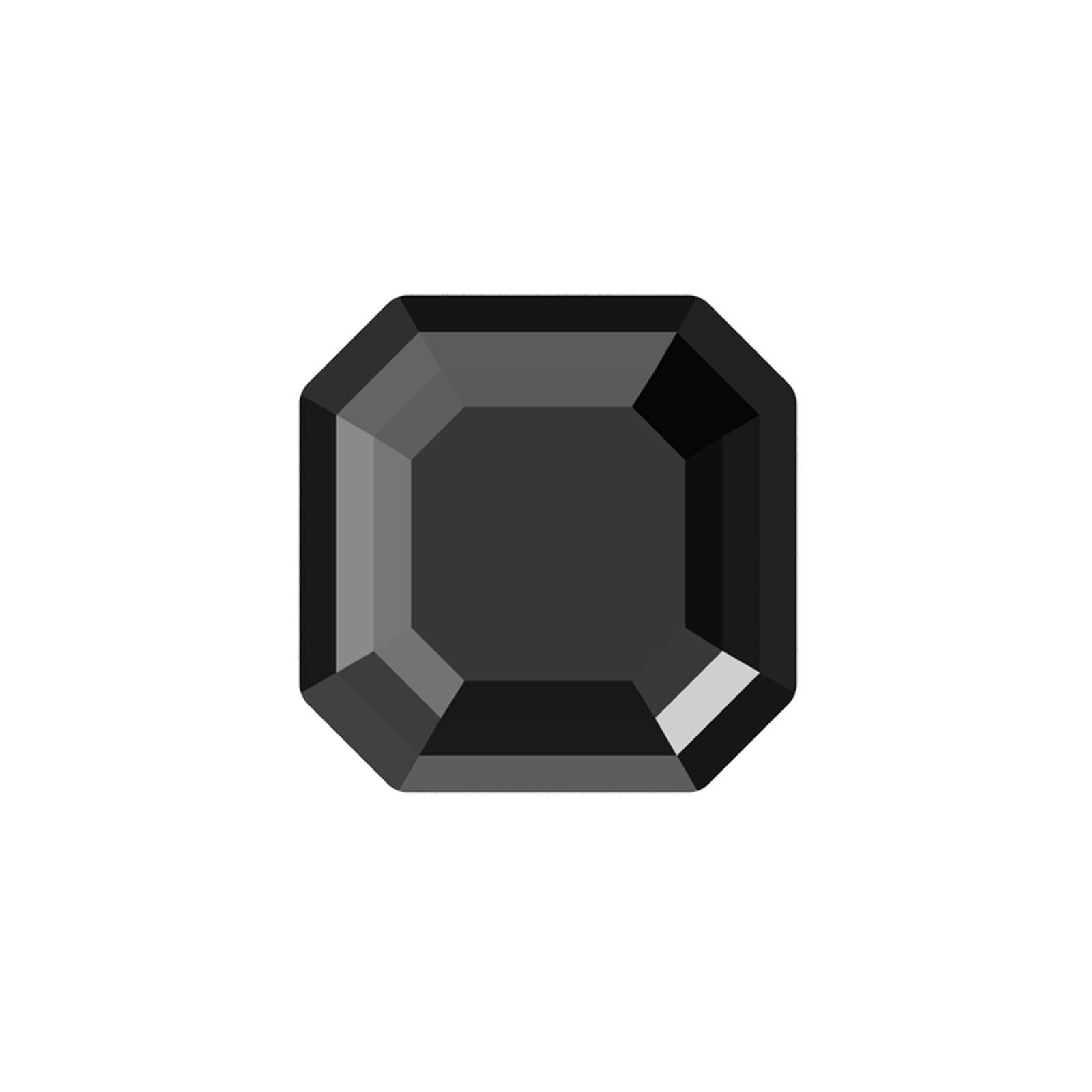 imperial fancy stone (4480) jet 10mm | 1pc