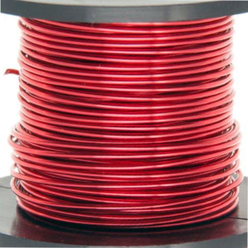 red copper craft wire - diameter 0,71mm - 14mt spool | 1pc