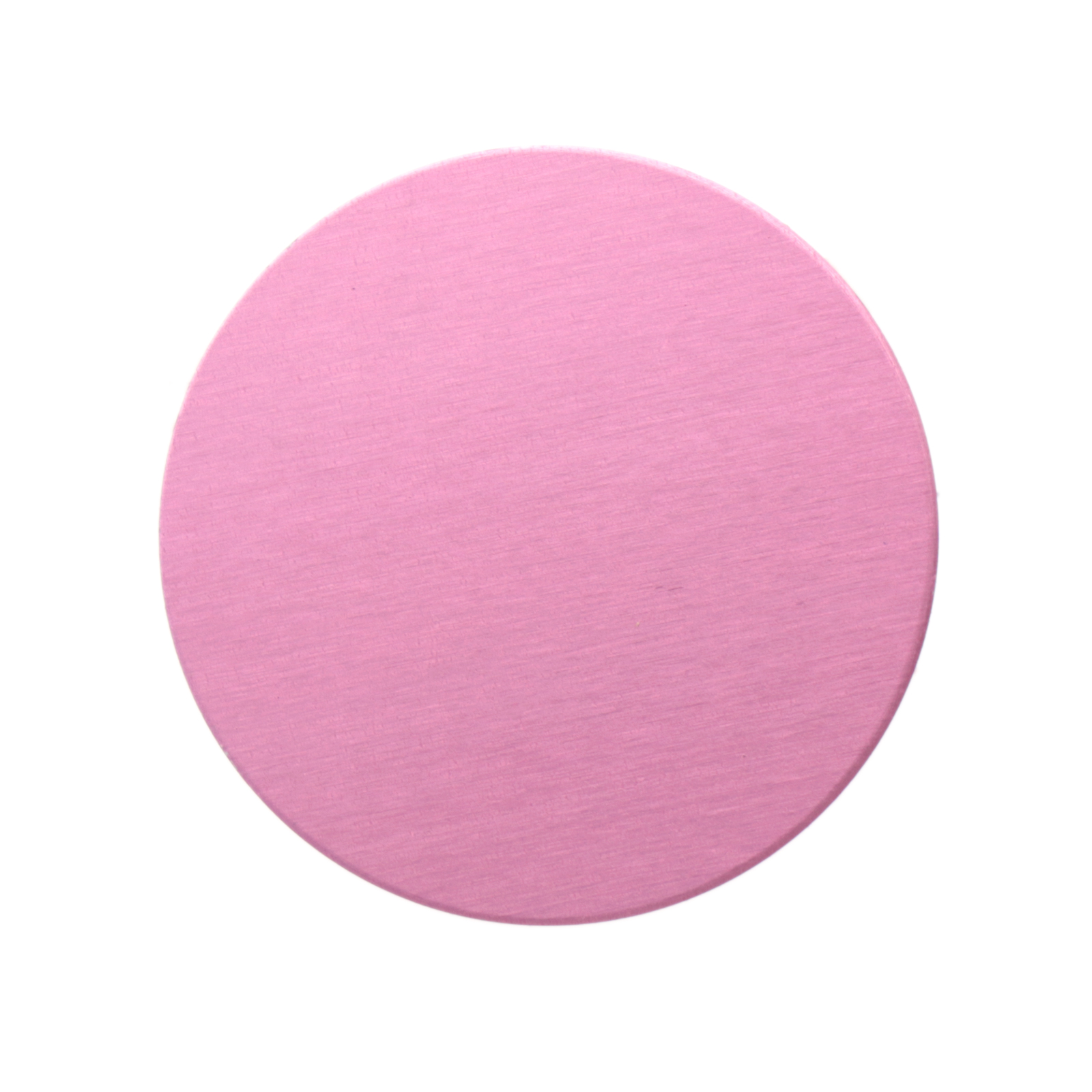 art blanks aluminium pink round 25mm | 2pc
