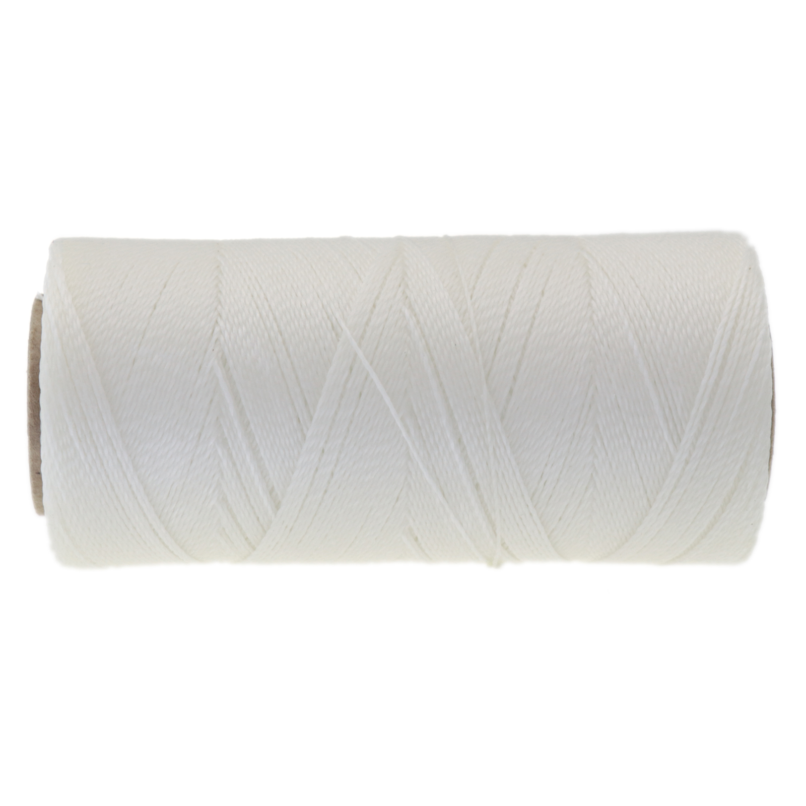linhasita waxed polyester cord - natural 0,5mm - 100gr spool (aprox. 335mt) | 1pc
