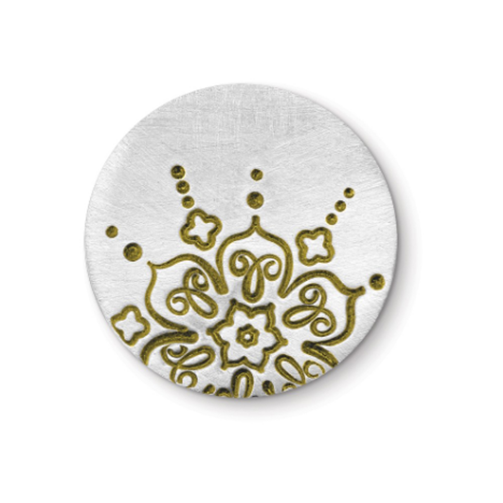 stamp enamel marker - gold | 1pc
