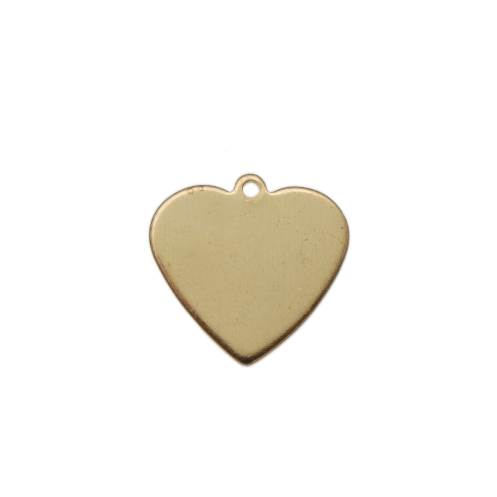 premium blanks herz mit ring messing 13mm | 4st