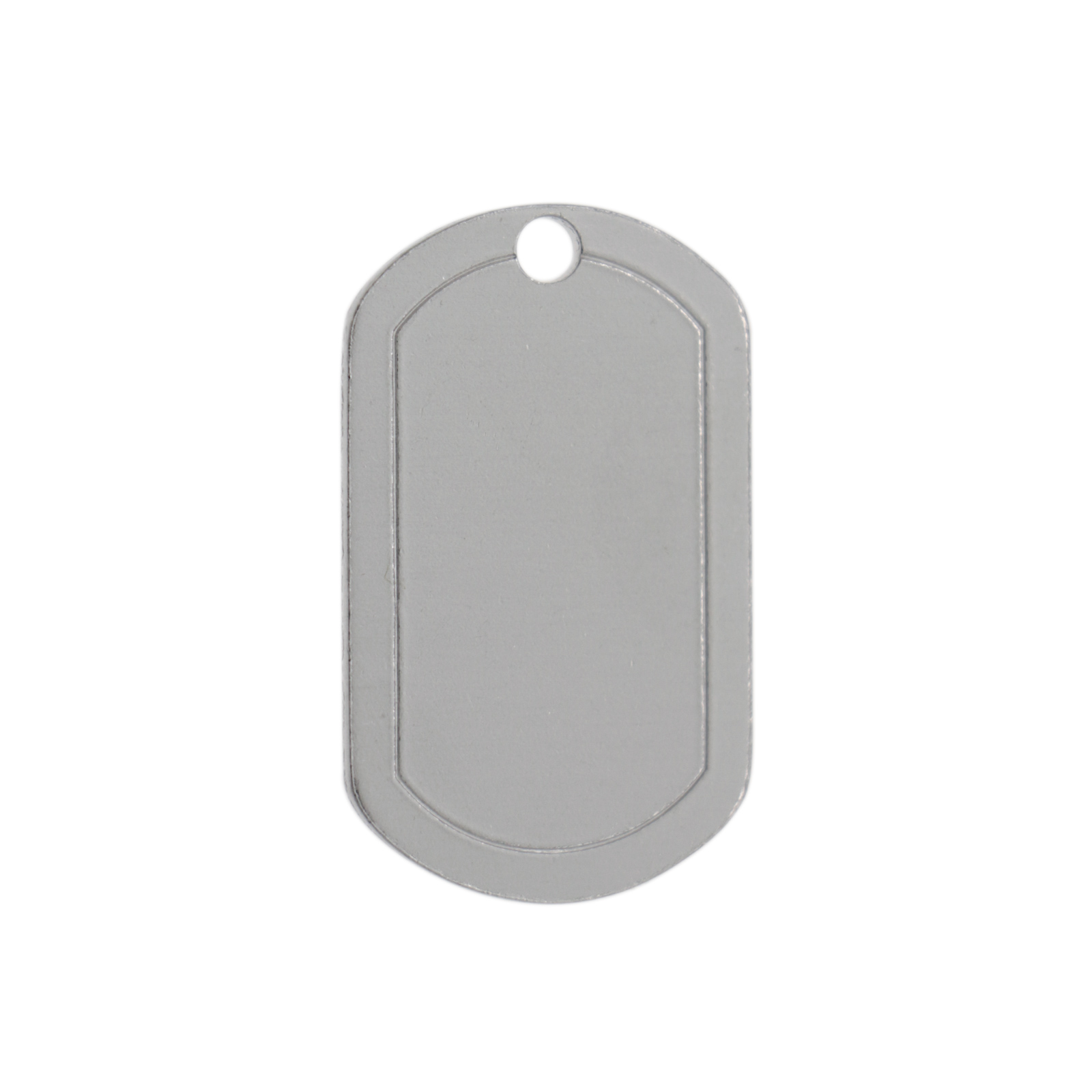 premium blanks aluminium framed tag 32x20mm | 4pc