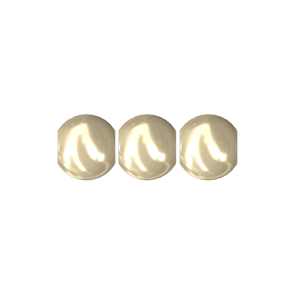 runde perlen (5810) light gold 2mm | 40st