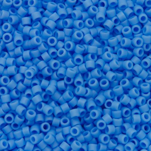 miyuki delica 11/0 - matte opaque light sapphire | 8gr