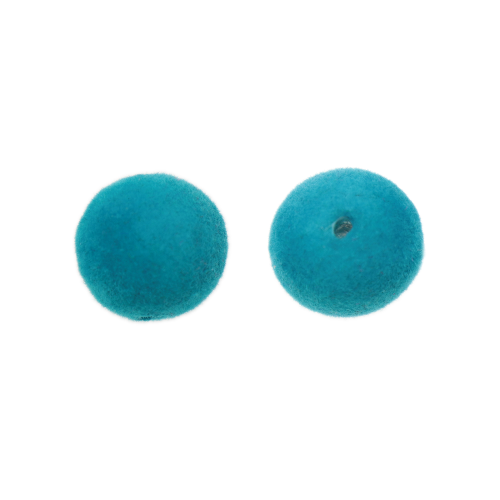 velvet line rund perlen azzurra 12mm | 8st