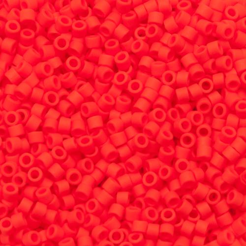 miyuki delica 11/0 - matte opaque vermillion red | 8gr
