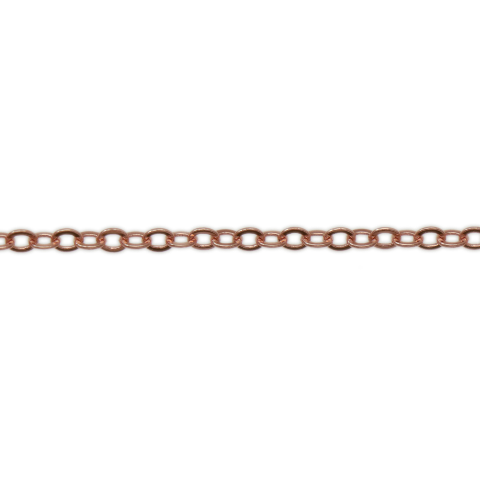 rose gold ketten feine flach 1,5mm | 1mt