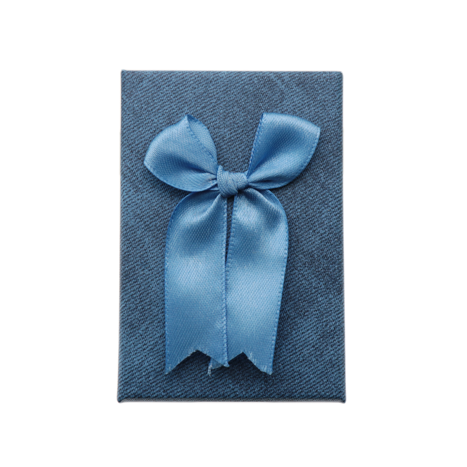 paper jewelry box - blue - 9x6cm | 1pc