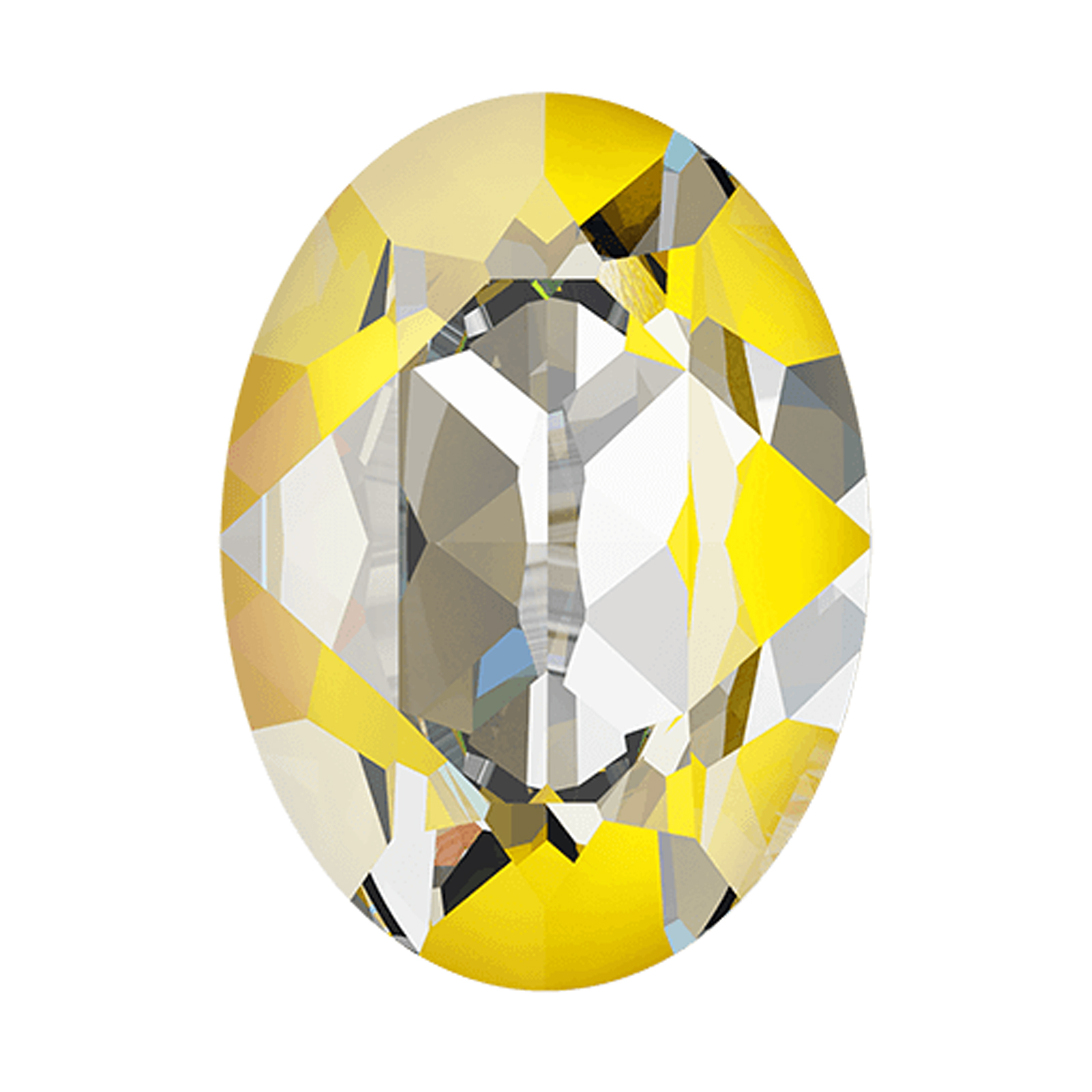 oval fancy stone (4120) crystal sunshine delite 18x13mm | 1pc