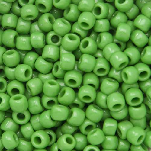 rocaille toho seed beads 6/0 opaque mint green (47) | 10gr