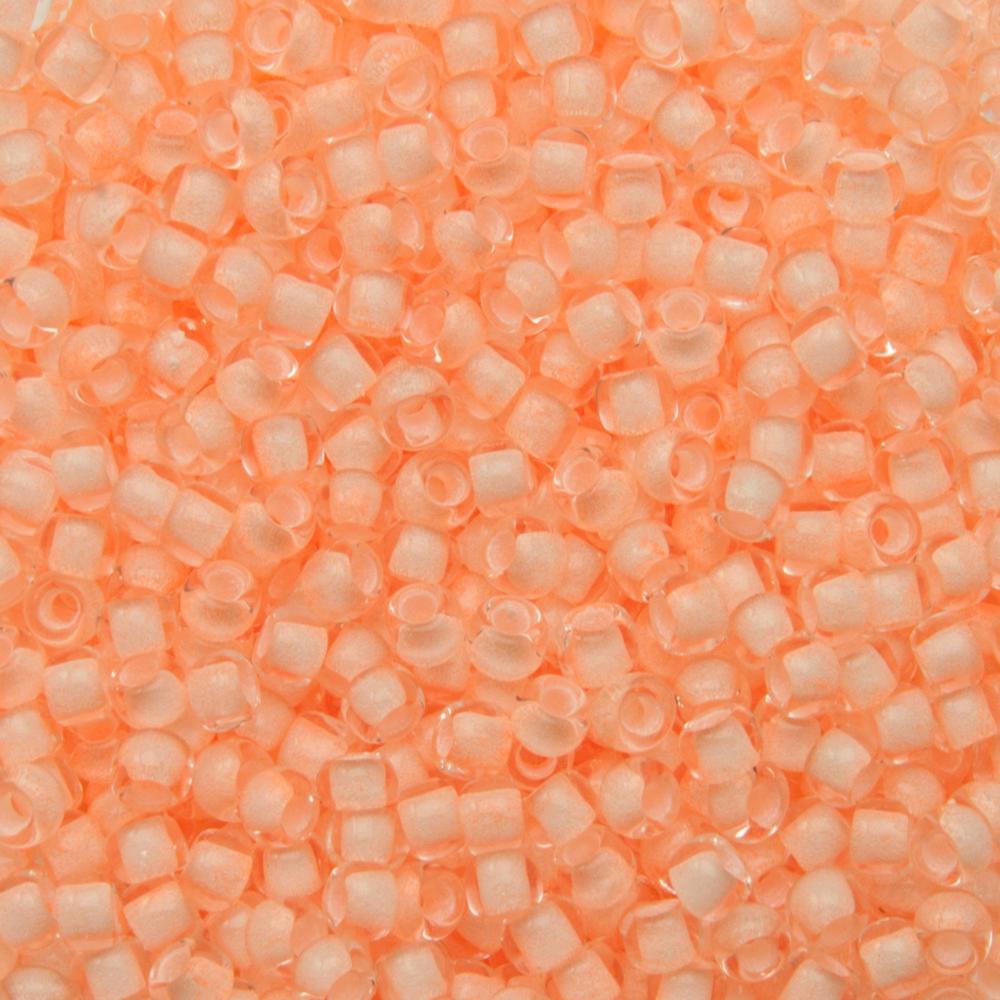 rocaille toho seed beads 8/0 reflection cantaloupe (2505) | 10gr