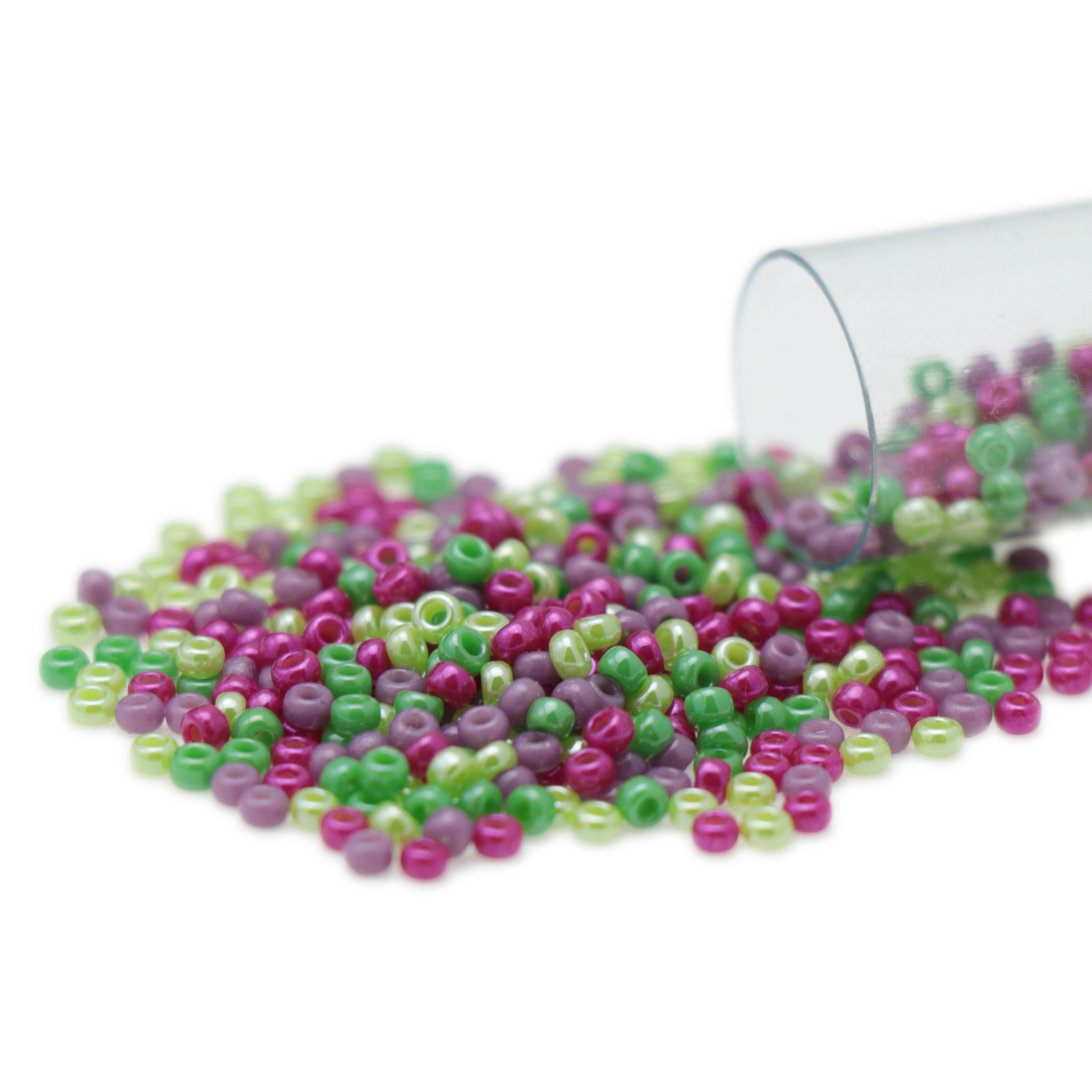 designer mix miyuki spring - kombination 4 farben rocailles 11/0 - 20gr | 1 mix
