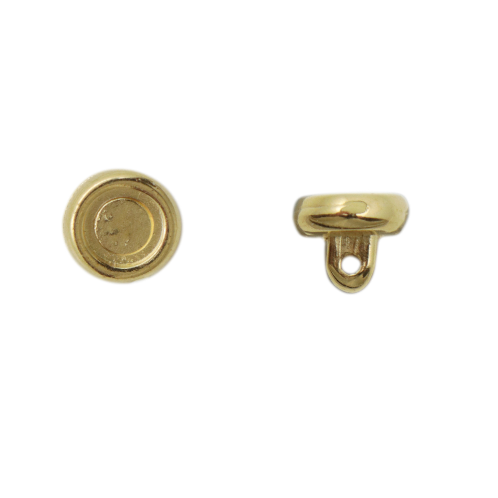amos - seedbeads 8/0 substitutes whit flatback ss16 setting - 24k gold plated 6mm | 1pc