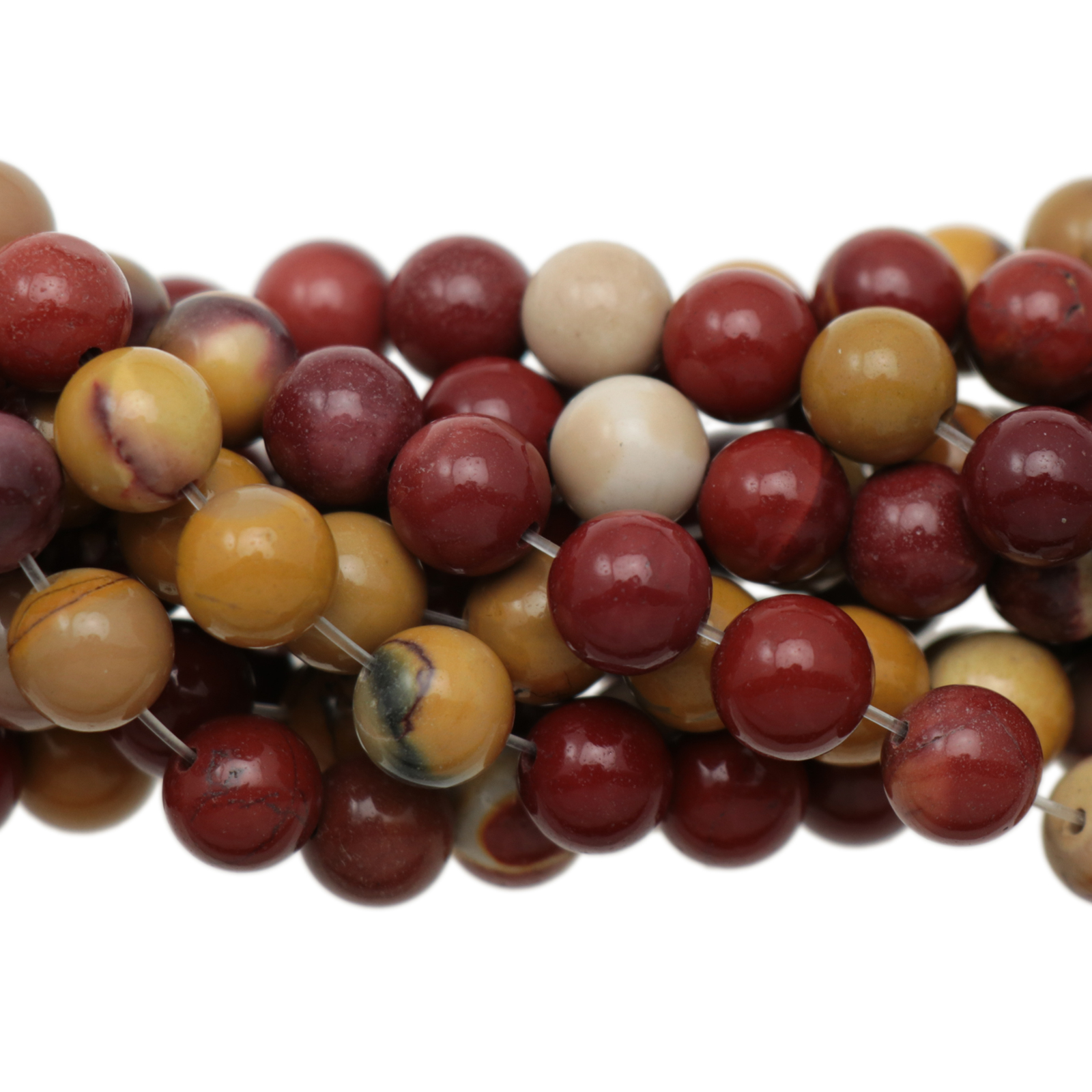 mookaite smooth round 8mm | 12pc