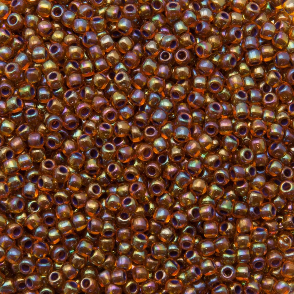 saatperlen toho 11/0 inside color rainbow hyacinth/rainbow purple lined (1825) | 10gr