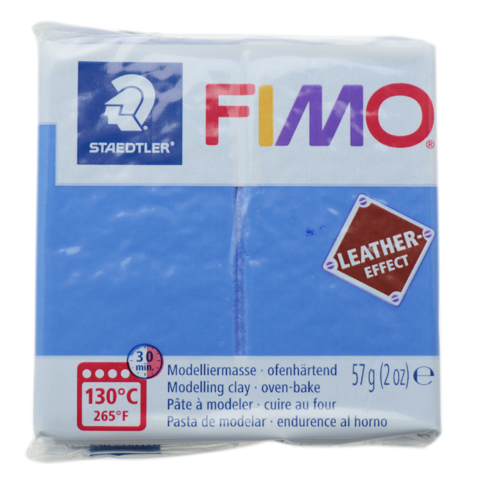 fimo ledereffekt modelliermasse indigo (309) 56gr | 1st