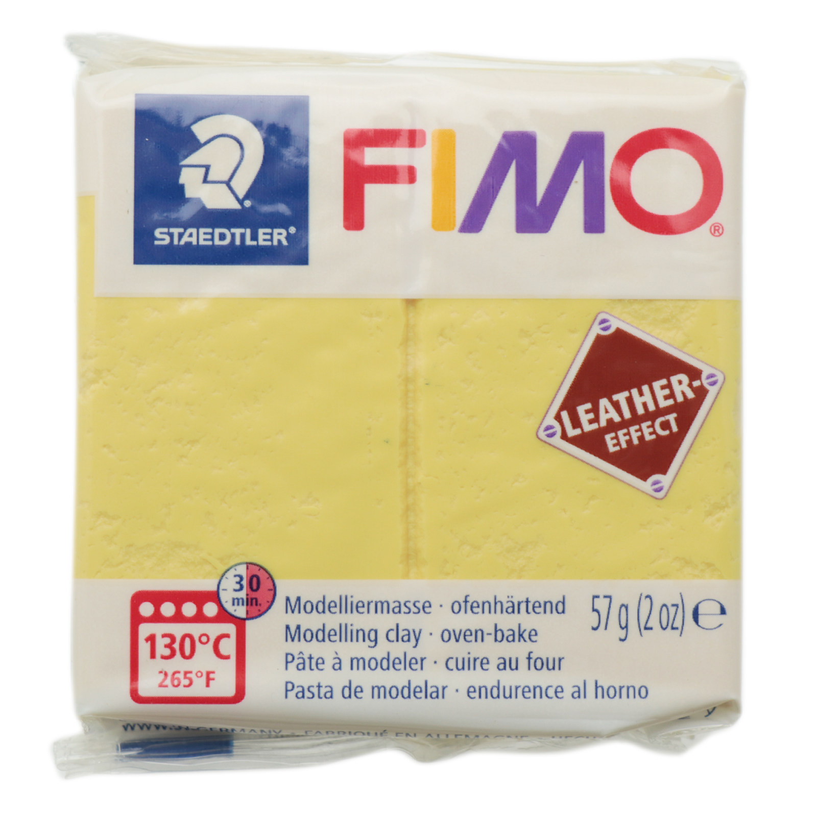 fimo effect leather saffron (109) 57gr | 1pc