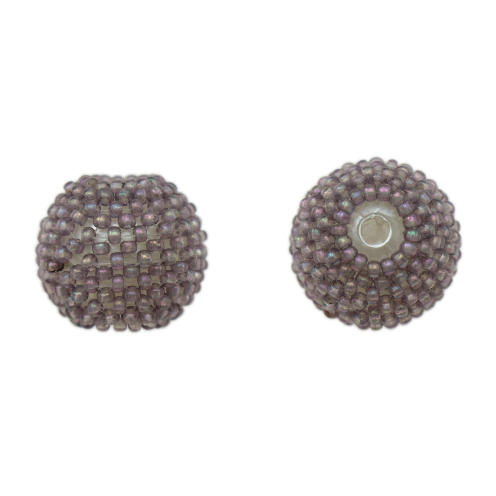 perlen netting purpur rund 14mm | 2st
