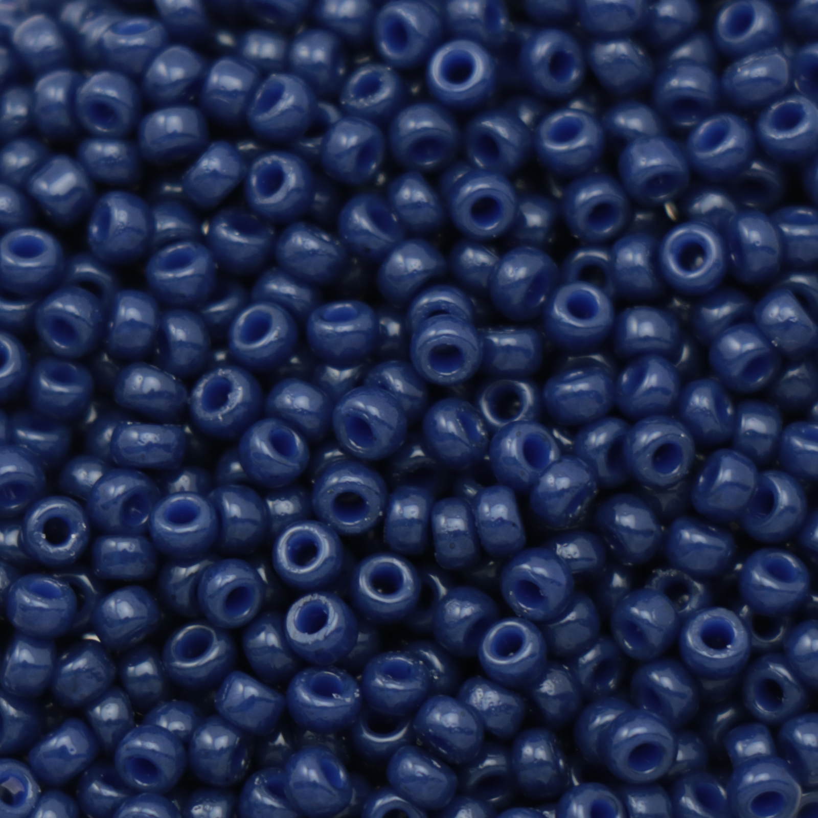 miyuki rocailles 11/0 - duracoat opaque navy blaue (4493) | 10gr