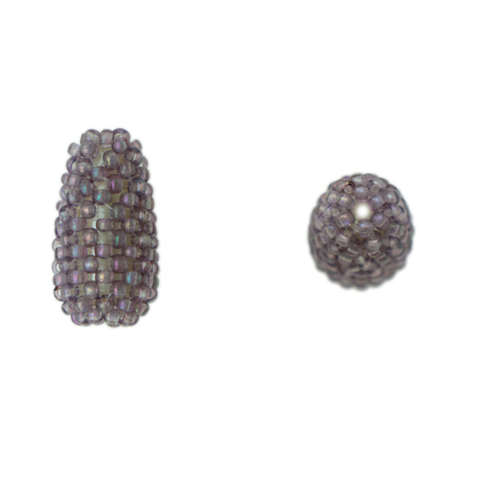 perlen netting purpur briolette 10x8mm | 2st